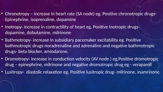 VASOPRESSORS AND IONOTROPES BRIEF DRUGS.PPT