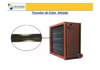 Trocador de CalorTrocador de Calor AletadoAletado
3/10/2012 76
 