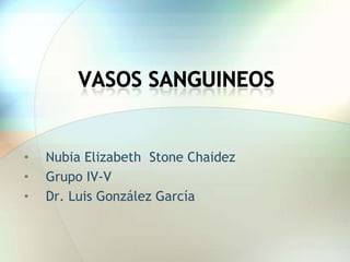 •
•
•

Nubia Elizabeth Stone Chaidez
Grupo IV-V
Dr. Luis González García

 