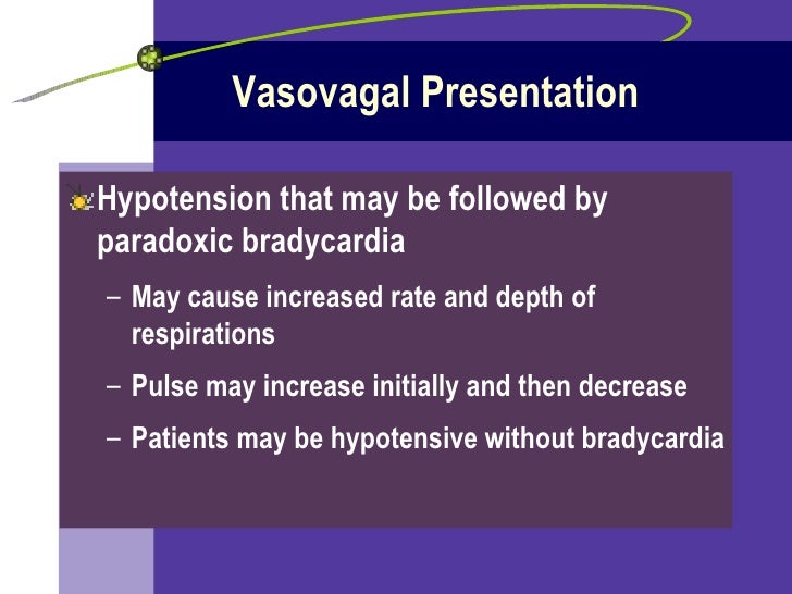 Vasovagal Syncope