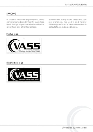 Vass Statement Example VASS LOGO GUIDLINE | PDF