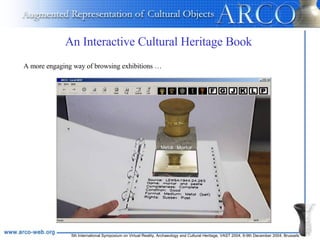 An Interactive Cultural Heritage Book   A more engaging way of browsing exhibitions … 