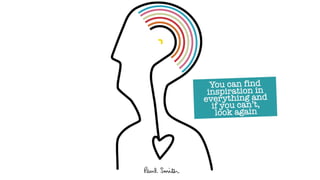 182
You can find
inspiration in
everything and
if you can’t,
look again
 