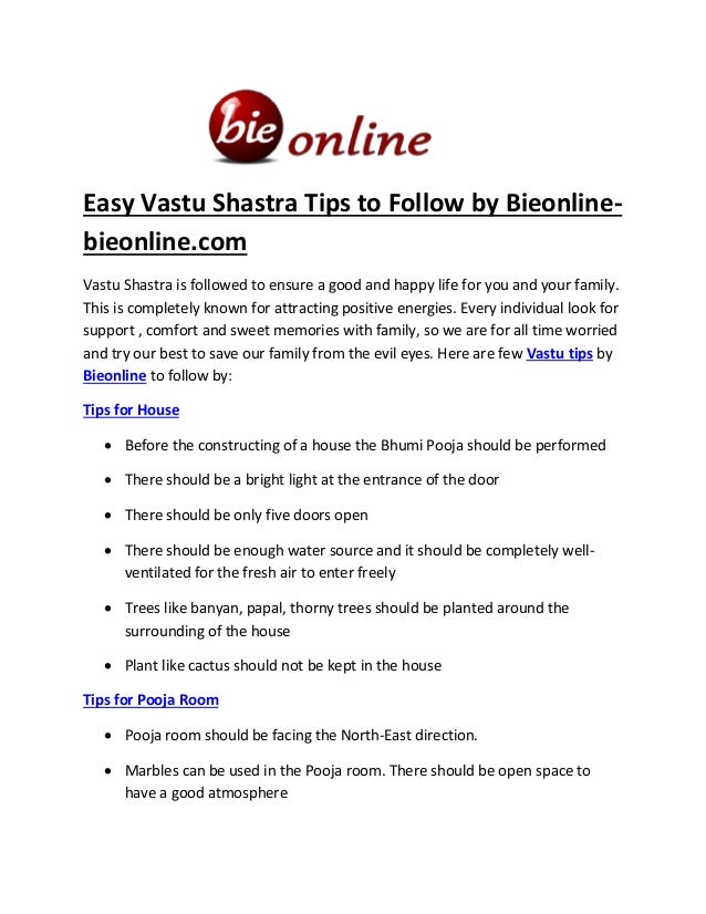Bieonline Vastu Sastra Online Tips For Kitchen Bieonline Com