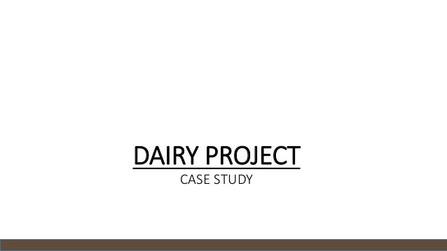 Dairy farm case study pdf image