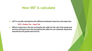 VAT. ppt for BBA student | PDF