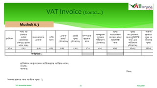 8/21/2020VAT Accounting System 21
VAT Invoice (Contd…)
Mushok 6.3
 