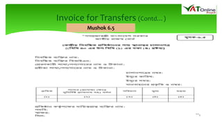 8/21/2020VAT Accounting System 27
Mushok 6.5
Invoice for Transfers (Contd…)
 