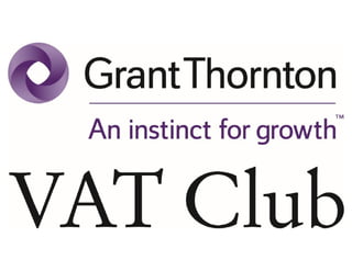 VAT Club video: Not for Profit - Grant funding: What to look out for? 