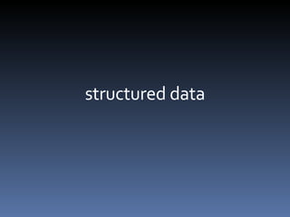 structured data 