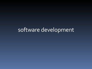 software development 