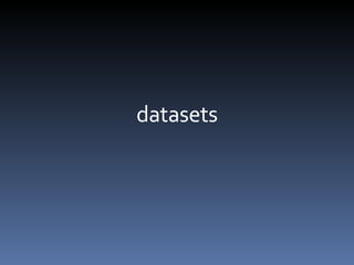 datasets 