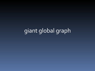 giant global graph 