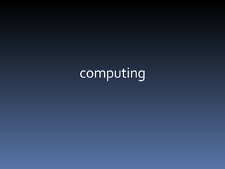 computing 