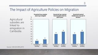 Go or stay: The inter-relation between Migration and Agriculture Policies in Cambodia