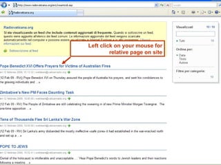 Left click on your mouse for relative page on site 