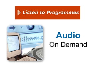 Audio On Demand 