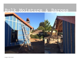 Bulk Moisture & Barges!
Images:	
  Colin	
  Groth	
  
 