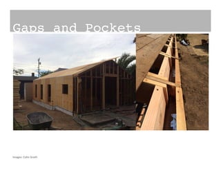 Gaps and Pockets!
Images:	
  Colin	
  Groth	
  
 