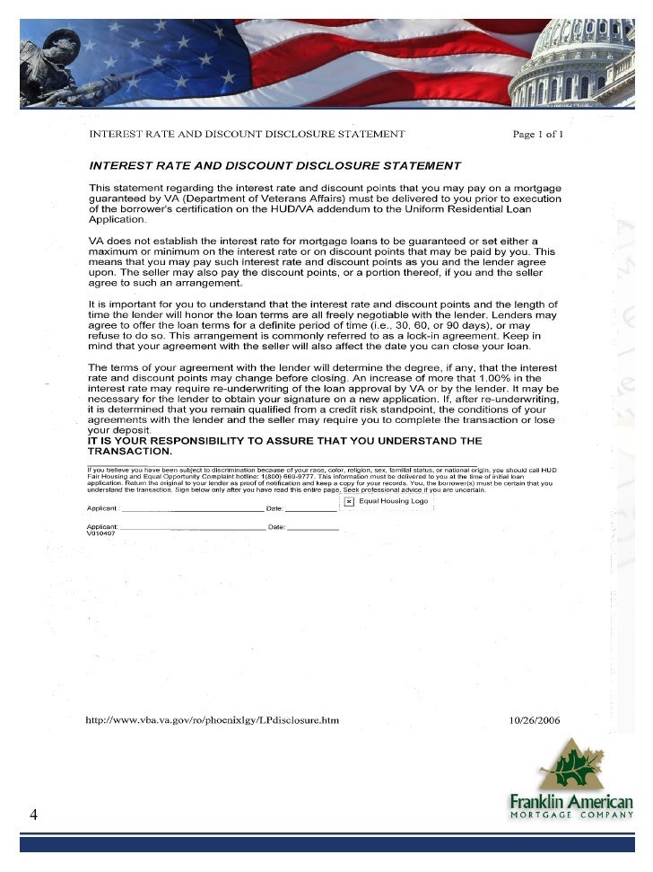 Va Va Underwriting Guidelines