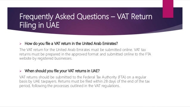 VAT Return Filing in Dubai UAE.pptx