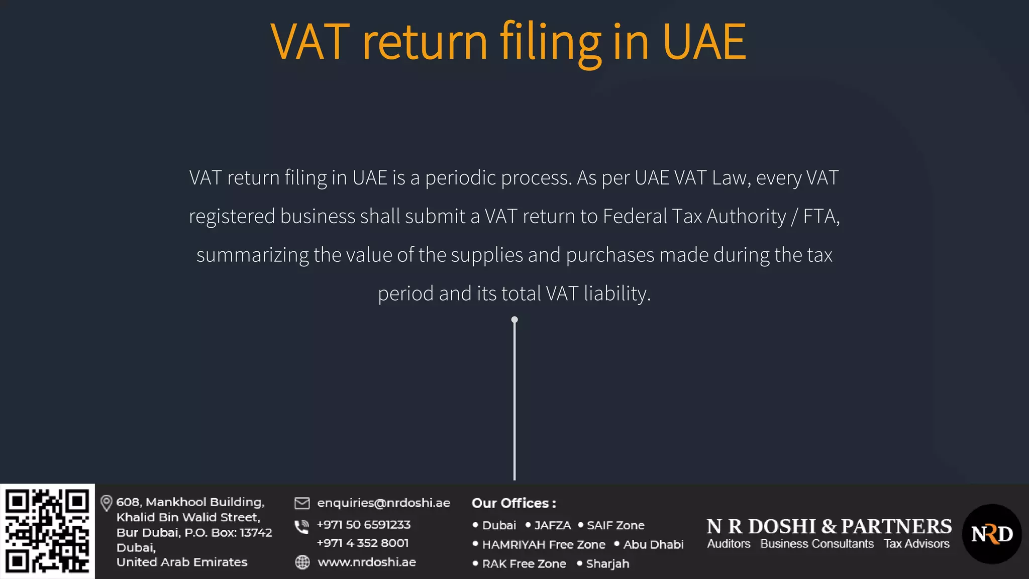 Vat return filing in uae | PPT