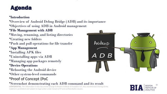 Mastering the Android Shell: A Comprehensive Project Report | PPTX
