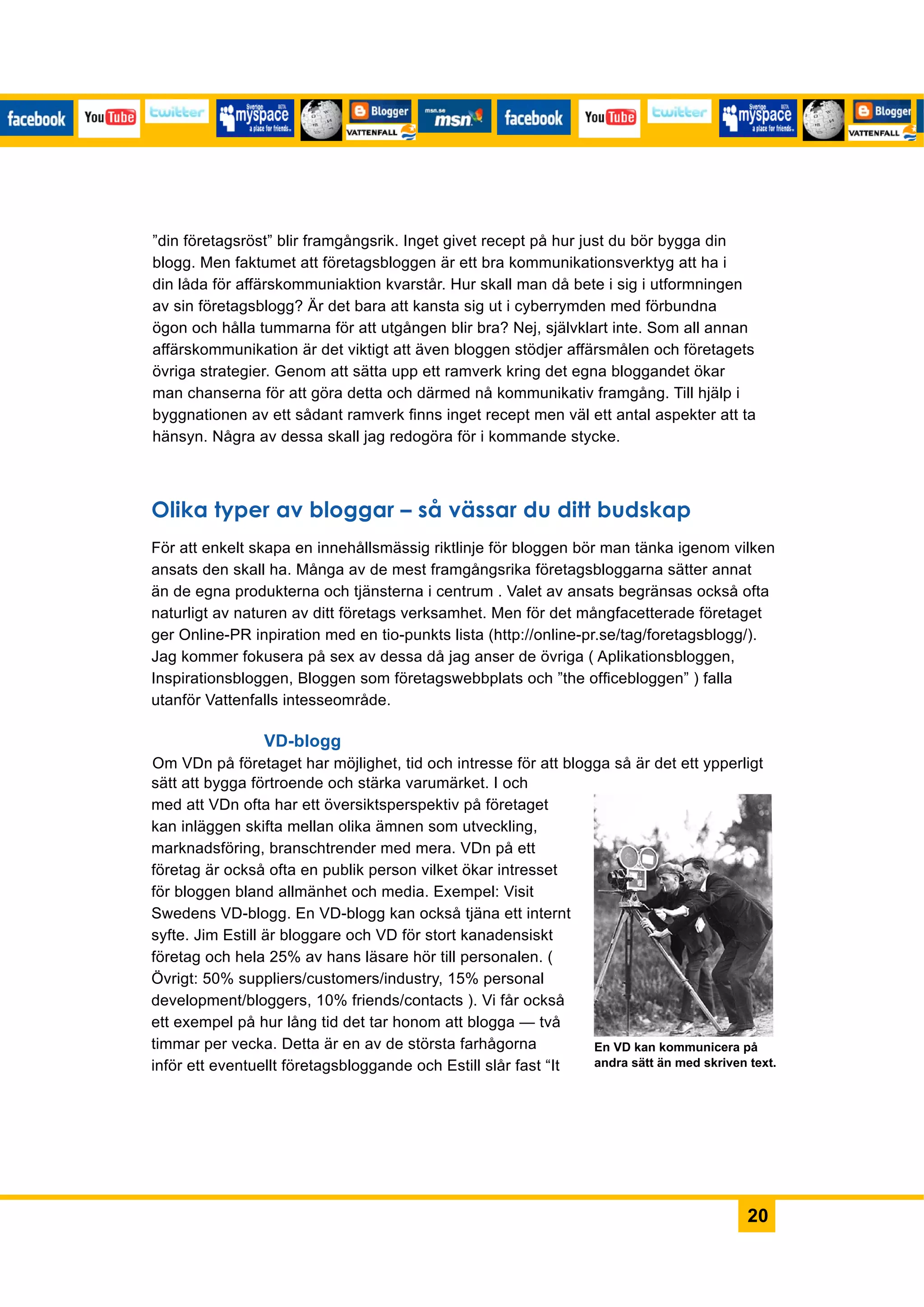 Vattenfall På Facebook?