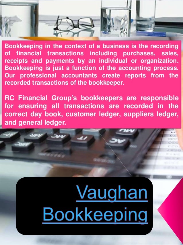 Vaughan bookkeeping