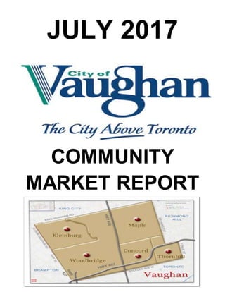 JULY 2017
COMMUNITY
MARKET REPORT
 