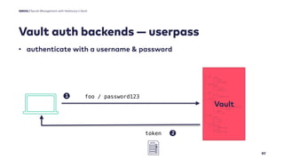 Secret Management with Hashicorp’s Vault | PDF