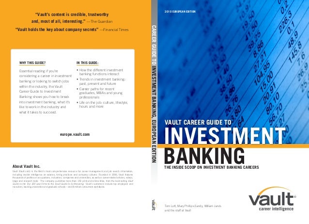 Career Guide Investment Banking