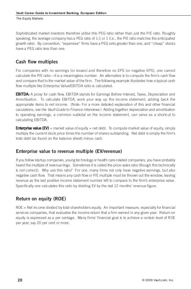 Investment Banking Workbook PDF Free Download Investment Banking Workbook PDF Free Download