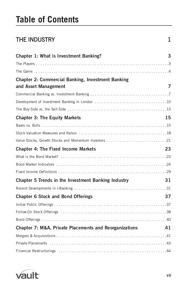 Career Guide Investment Banking