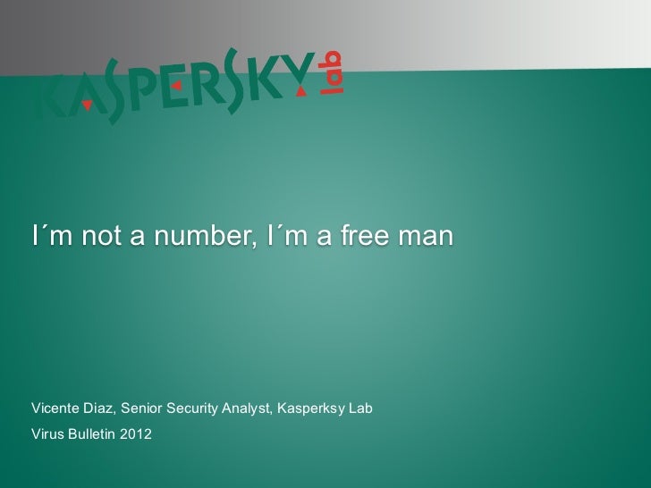 I m not a number i m a free man