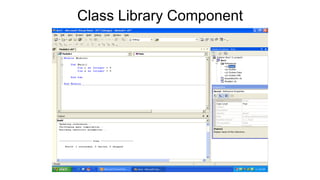 Class Library Component
 
