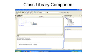 Class Library Component
 