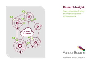 Research Insight:
Power, disruption & leads:
tech marketing in the
social economy

SOCIAL
ECONOMY

Intelligent Market Research

 