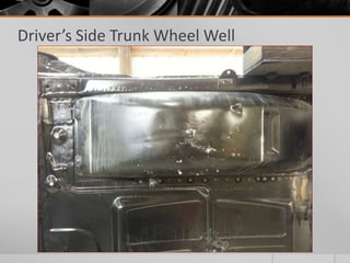 Driver’s Side Trunk Wheel Well 
 