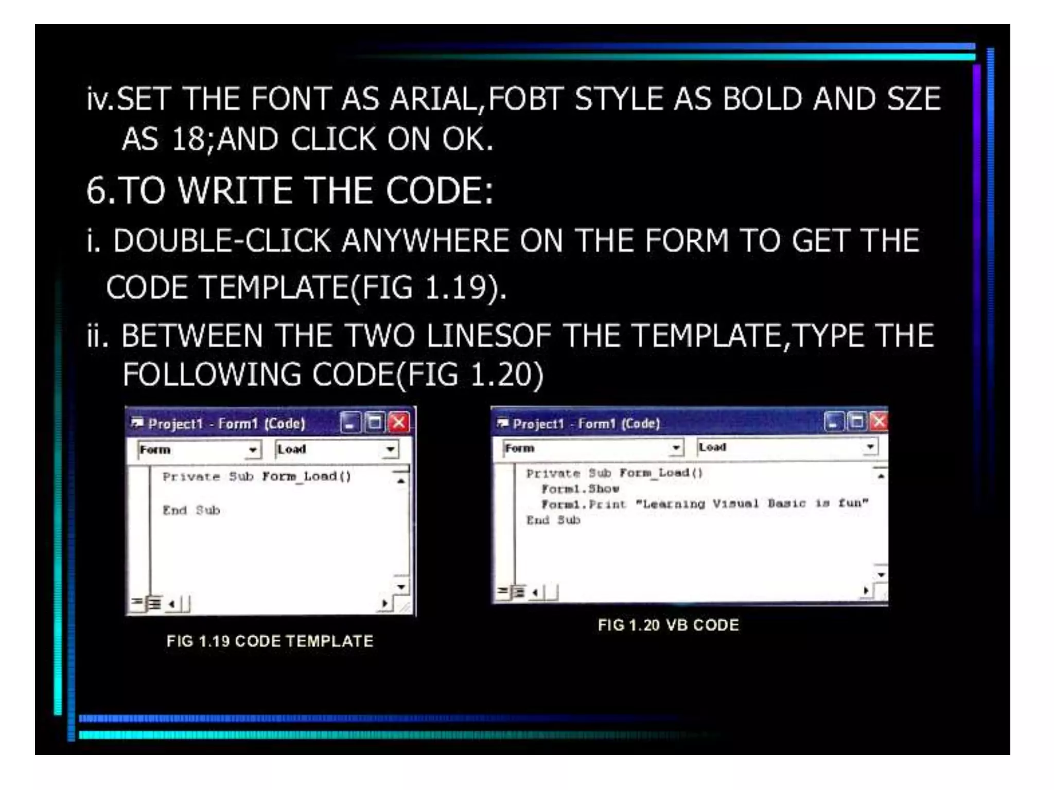 visual basic programming | PPT