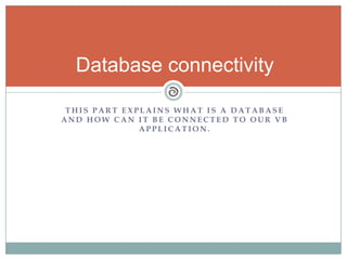 Presentation on visual basic 6 (vb6) | PPTX