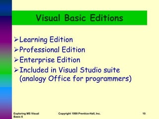 Introduction to Visual Basic: Dive into the fundamental concepts of ...