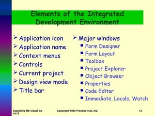 Visual Basic Programming Language to Grade 11 learners | PPT