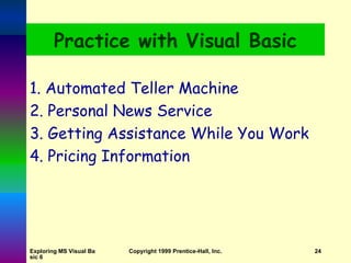 Visual Basic Programming Language to Grade 11 learners | PPT