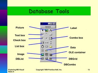 ADO Controls - Database Usage from Exploring MS Visual Basic 6.0 Book | PPT