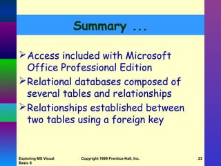ADO Controls - Database Usage from Exploring MS Visual Basic 6.0 Book | PPT