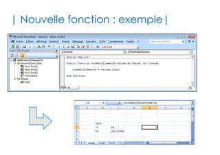 43
| Outils du développeur |
✔L'onglet développeur est caché par défaut dans
le ruban Excel
●
Réservé à des utilisateurs plus "avertis"
●
Passage du monde de la bureautique à celui du
développement informatique
✔Manipulations pour le faire apparaître
●
Version 2007 et + : menu > options Excel >Standard >
cochez Activez l'onglet Développeur dans le ruban
●
Version 2016 et + : fichier > Options > Personnaliser le
ruban > cochez Développeur
 