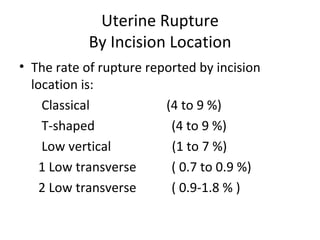 T Incision Classical Vbac2010a | PPT