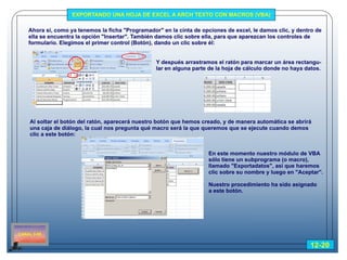 Ejercicio para aprender Macros en Excel (VBA)
