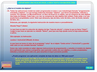 Ejercicio para aprender Macros en Excel (VBA)